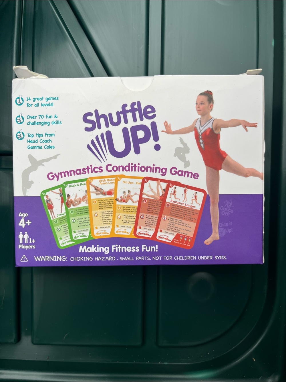 Gymnastics Conditioning Game - Purple/Red